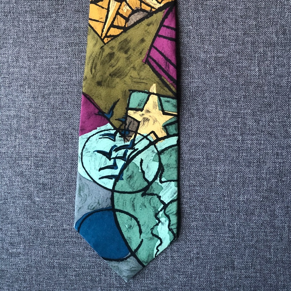 Vintage The Beatles Silk Tie